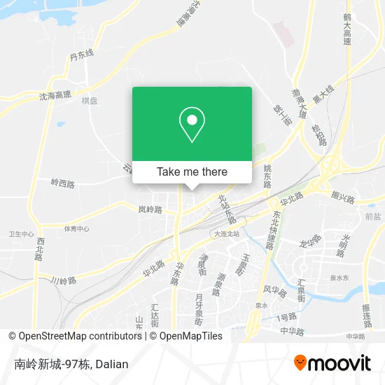 南岭新城-97栋 map
