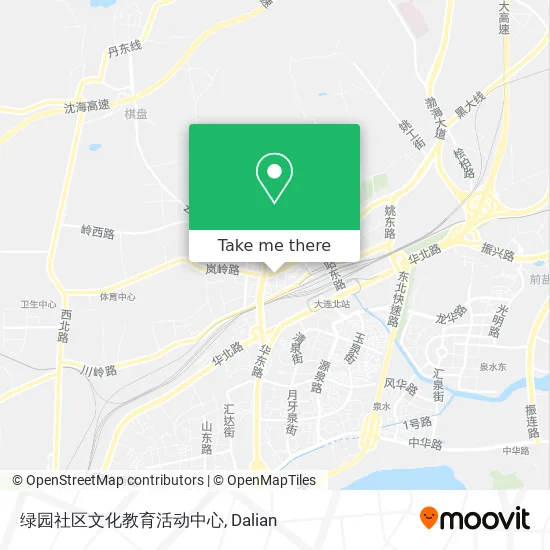 绿园社区文化教育活动中心 map