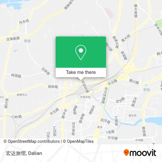 宏达旅馆 map