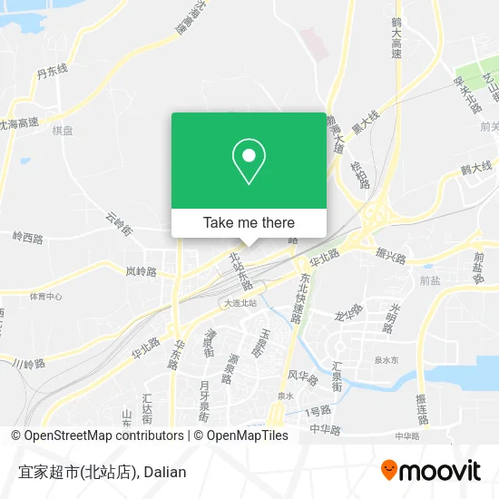 宜家超市(北站店) map