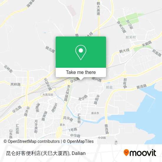 昆仑好客便利店(天巳大厦西) map