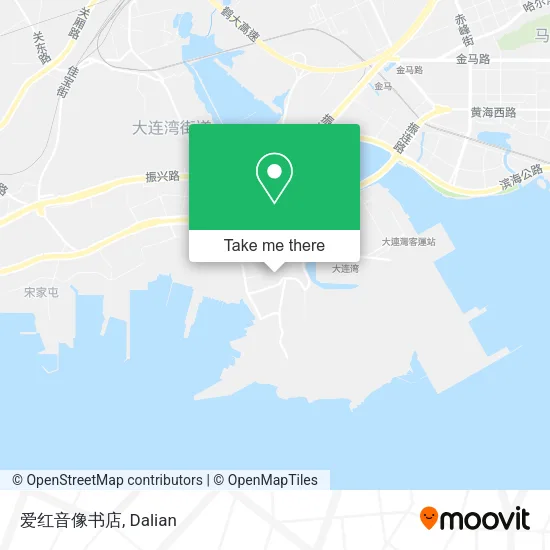 爱红音像书店 map