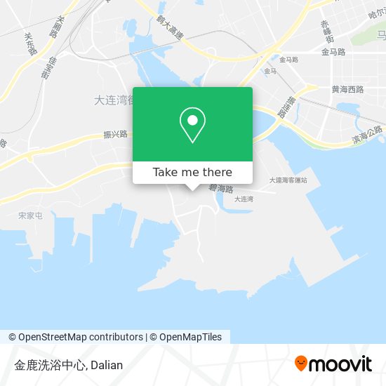 金鹿洗浴中心 map