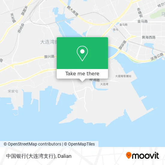 中国银行(大连湾支行) map