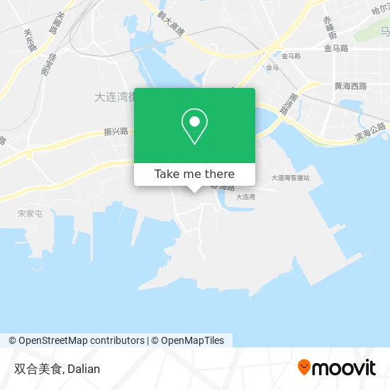 双合美食 map