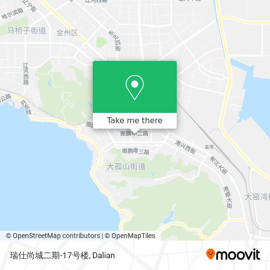 瑞仕尚城二期-17号楼 map