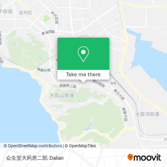 众生堂大药房二部 map