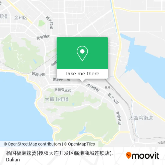 杨国福麻辣烫(授权大连开发区临港商城连锁店) map