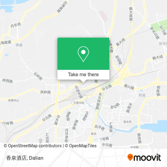 香泉酒店 map