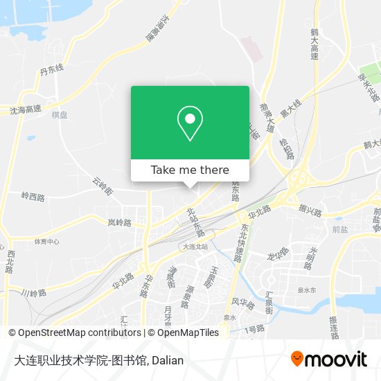 大连职业技术学院-图书馆 map