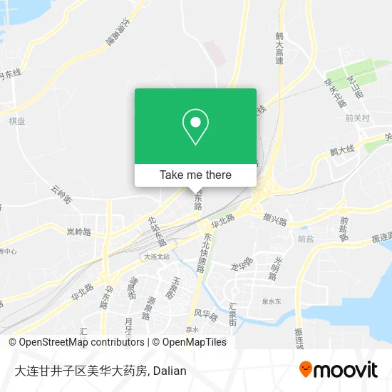 大连甘井子区美华大药房 map