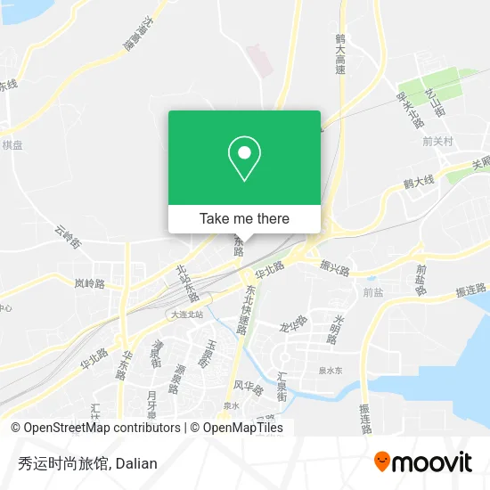 秀运时尚旅馆 map