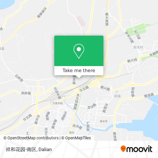 祥和花园-南区 map
