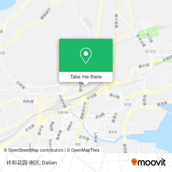 祥和花园-南区 map