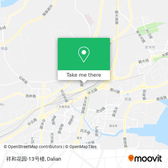 祥和花园-13号楼 map
