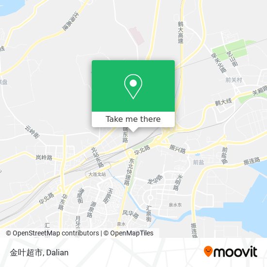 金叶超市 map