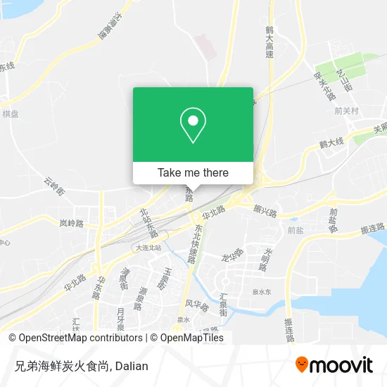 兄弟海鲜炭火食尚 map
