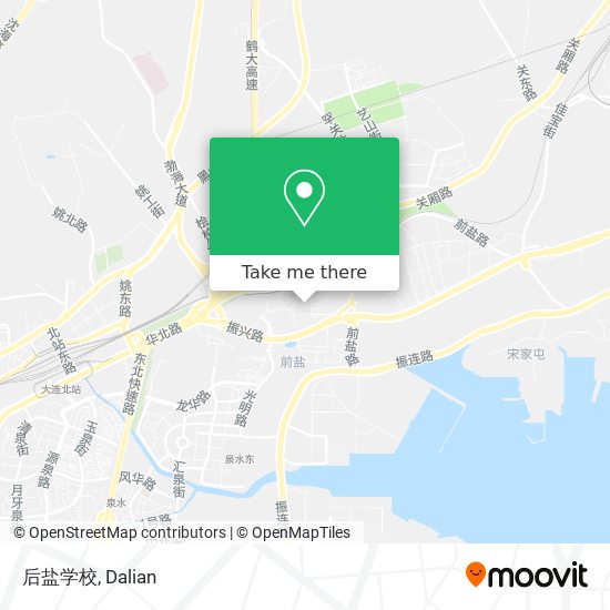 后盐学校 map