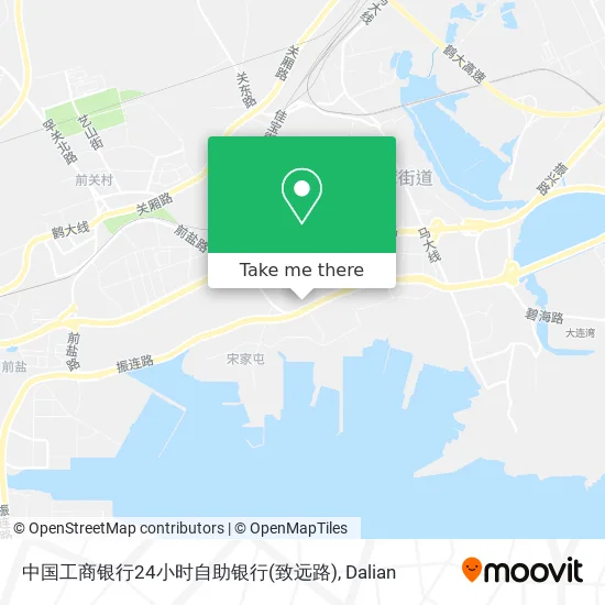 中国工商银行24小时自助银行(致远路) map