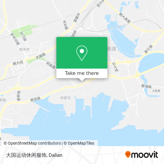 大国运动休闲服饰 map