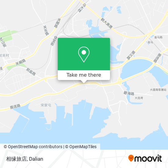 相缘旅店 map