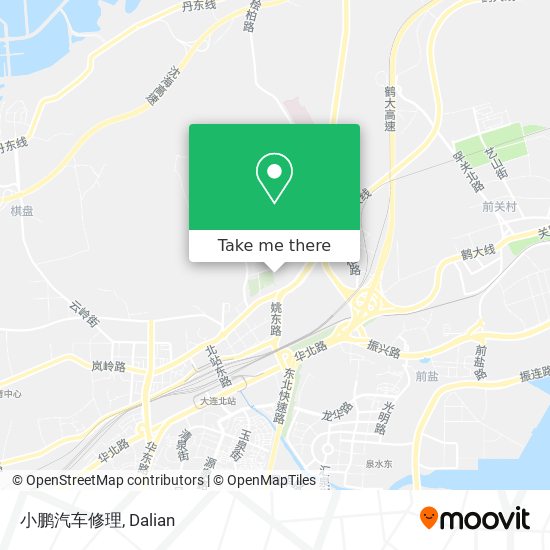 小鹏汽车修理 map