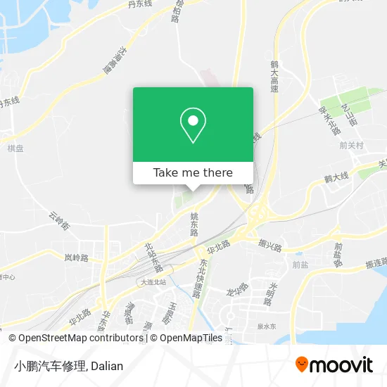 小鹏汽车修理 map