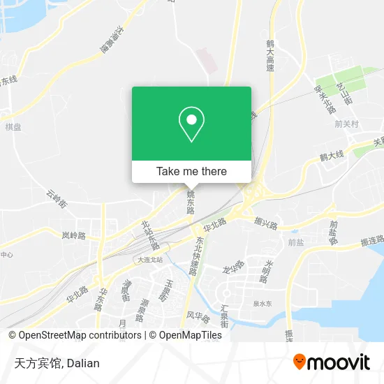 天方宾馆 map