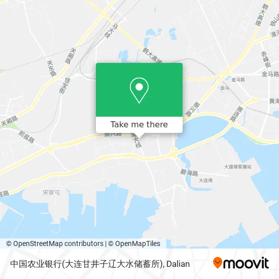 中国农业银行(大连甘井子辽大水储蓄所) map