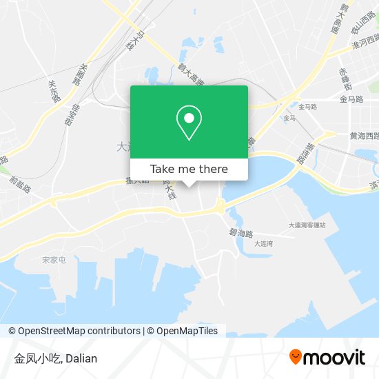 金凤小吃 map