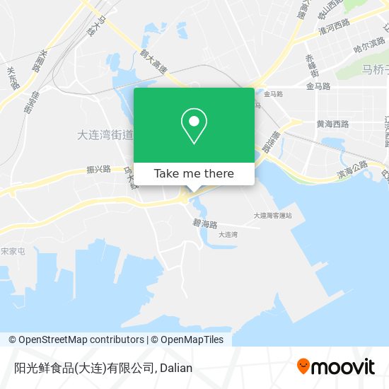 阳光鲜食品(大连)有限公司 map