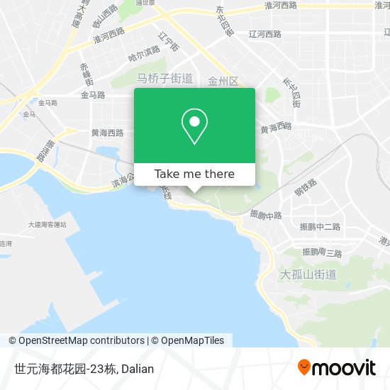 世元海都花园-23栋 map