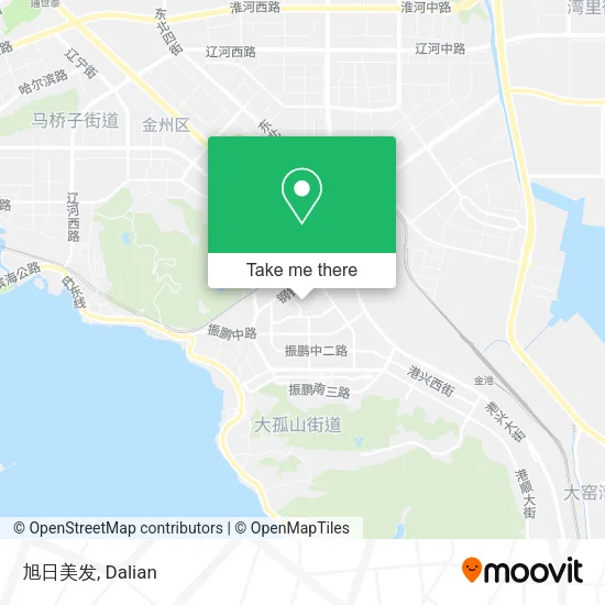 旭日美发 map