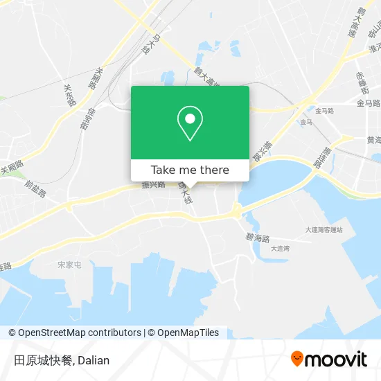 田原城快餐 map
