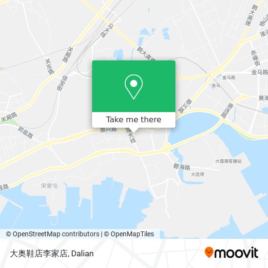 大奥鞋店李家店 map