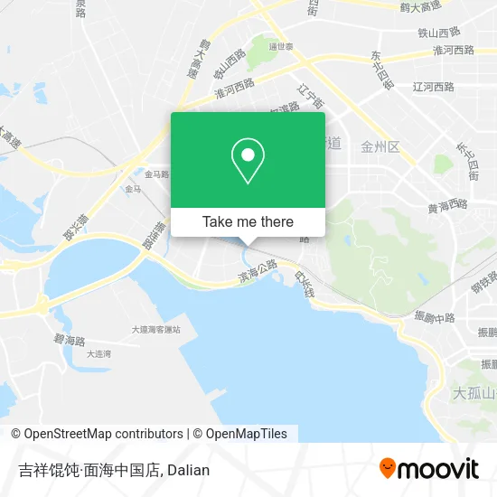 吉祥馄饨·面海中国店 map