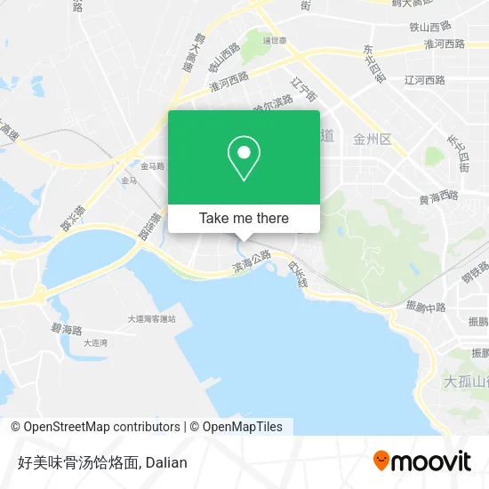 好美味骨汤饸烙面 map