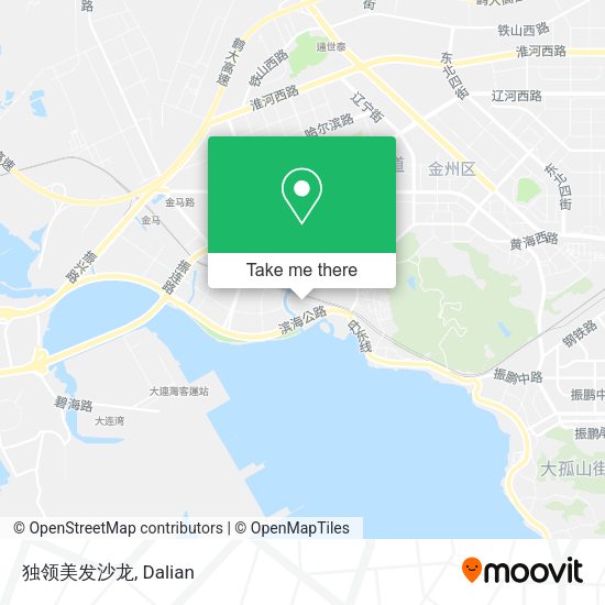 独领美发沙龙 map