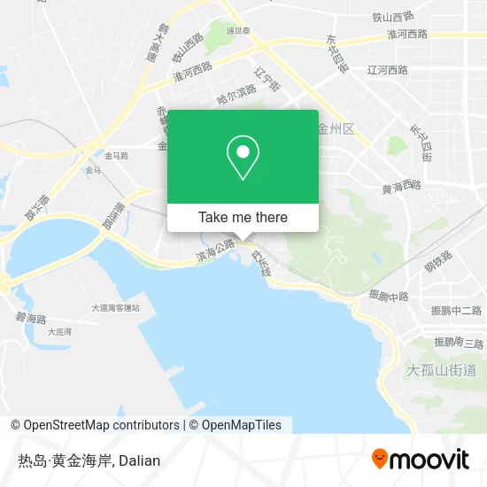 热岛·黄金海岸 map