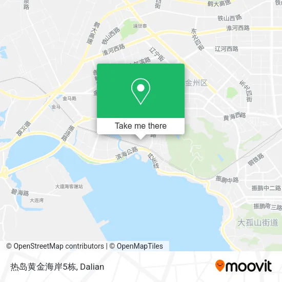 热岛黄金海岸5栋 map