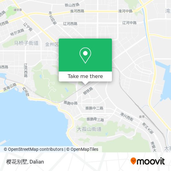 樱花别墅 map