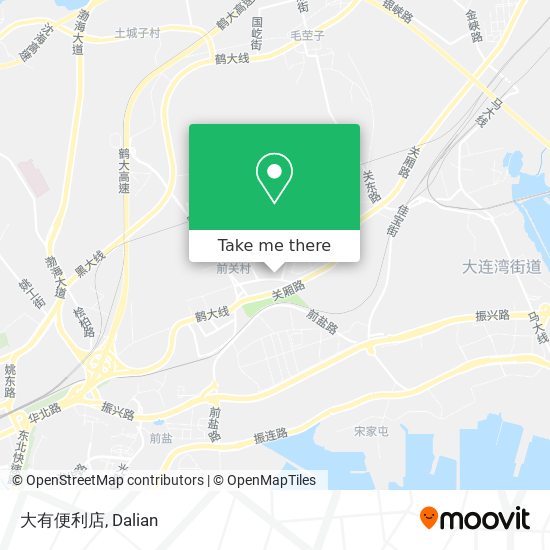 大有便利店 map