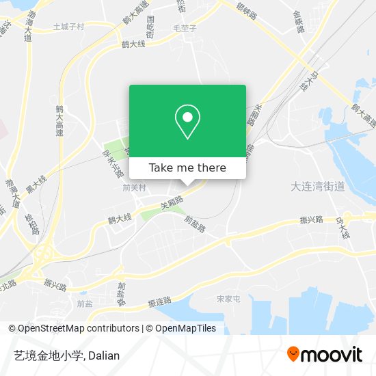 艺境金地小学 map