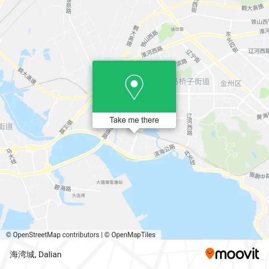 海湾城 map