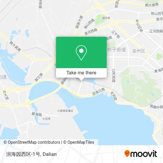 润海园西区-1号 map