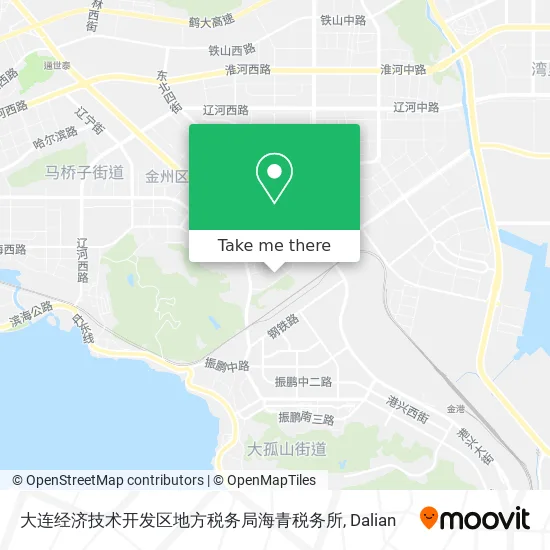 大连经济技术开发区地方税务局海青税务所 map