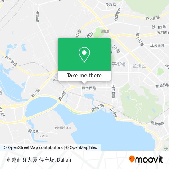 卓越商务大厦-停车场 map