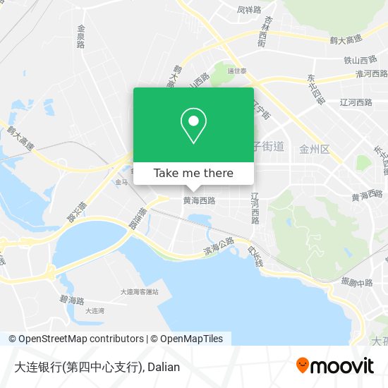 大连银行(第四中心支行) map