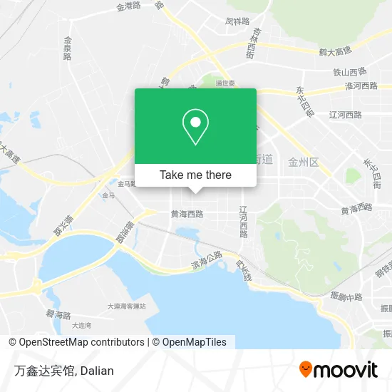 万鑫达宾馆 map