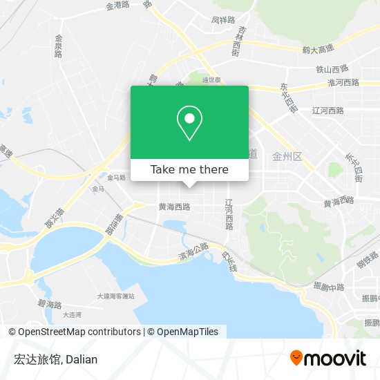 宏达旅馆 map